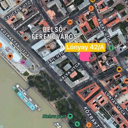 Hanna&rita In The Centre Lonyay 42a 3rd Floor In The Back Yard شقة بودابست